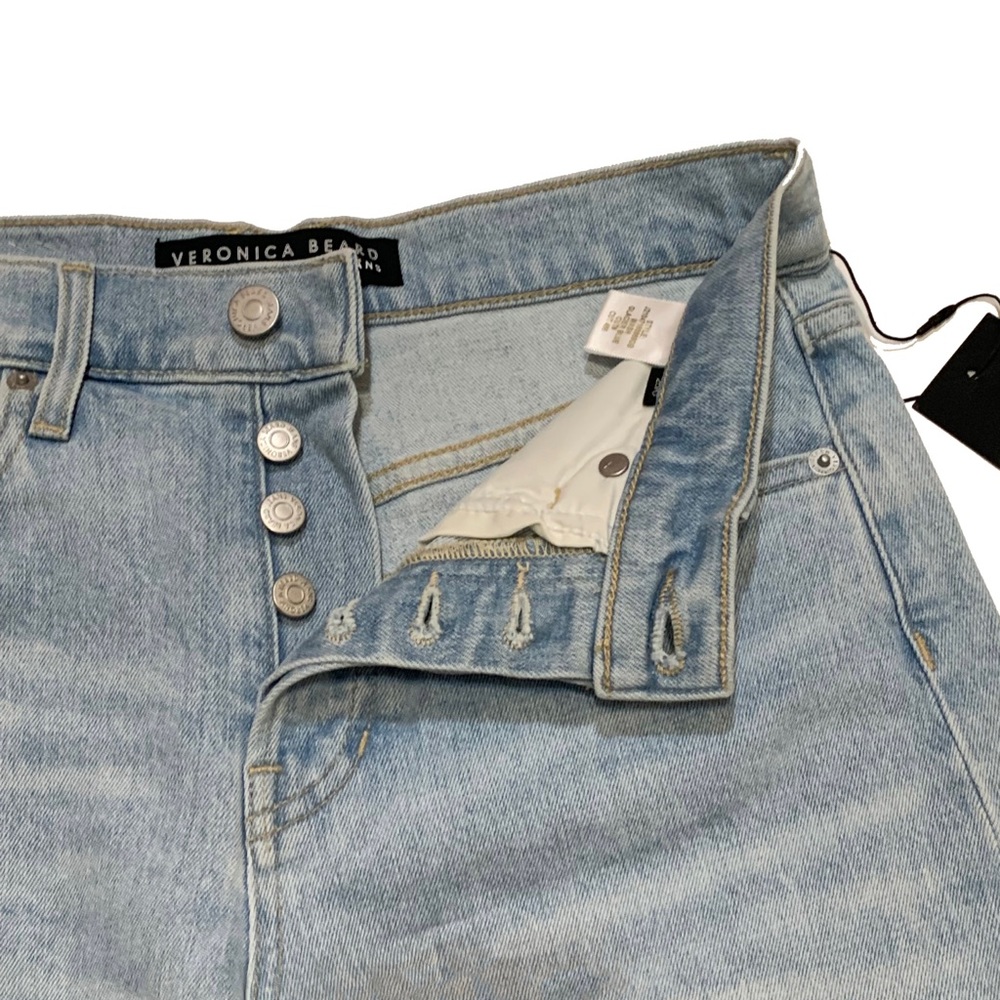 25 / Veronica Beard Blake High Rise Straight Jeans - Picture 5 of 10